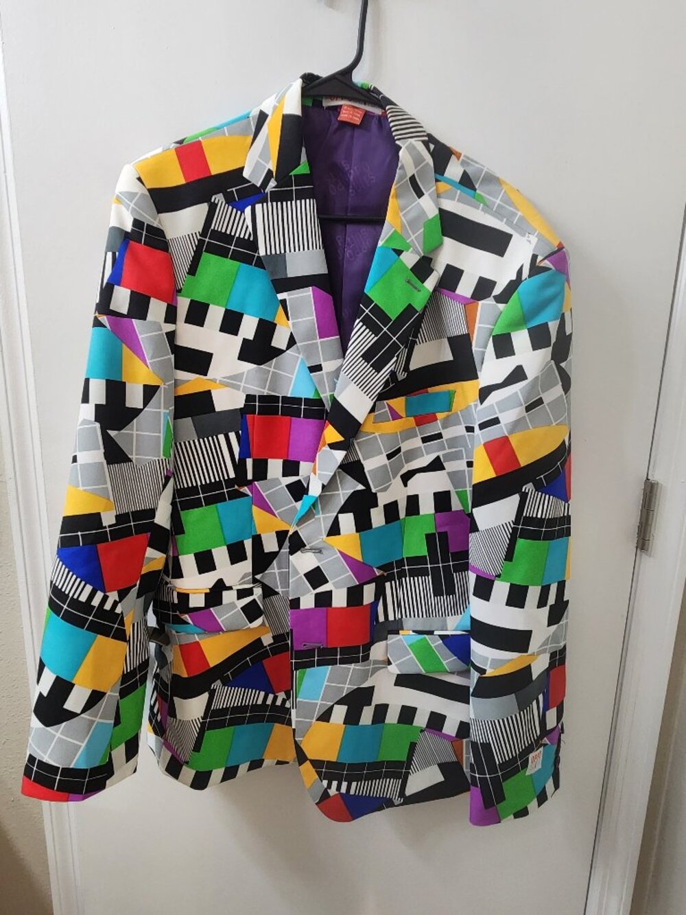 Vintage OppoSuits Men’s Testival Blazer Suit Jacket Double Vents- US 44